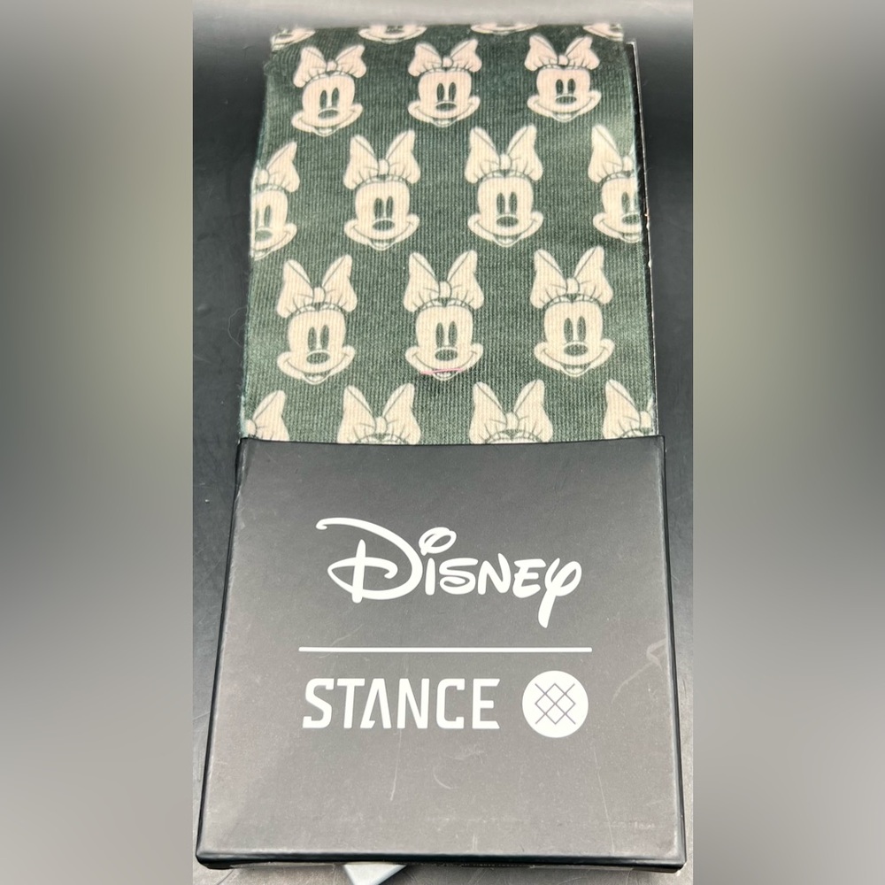Stance- Disney Green and Cream Minnie Character- New in package, Medium